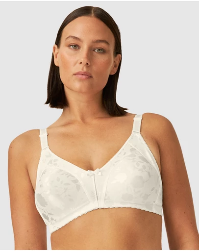 Naturana - Wide Strap Wireless Minimiser Bra