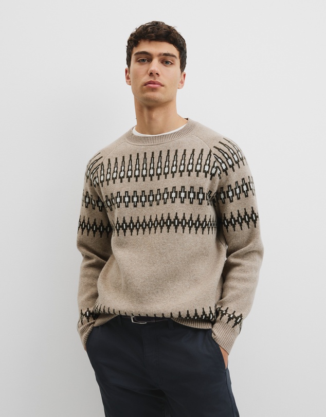 Country Road - Wool Fair Isle Knit