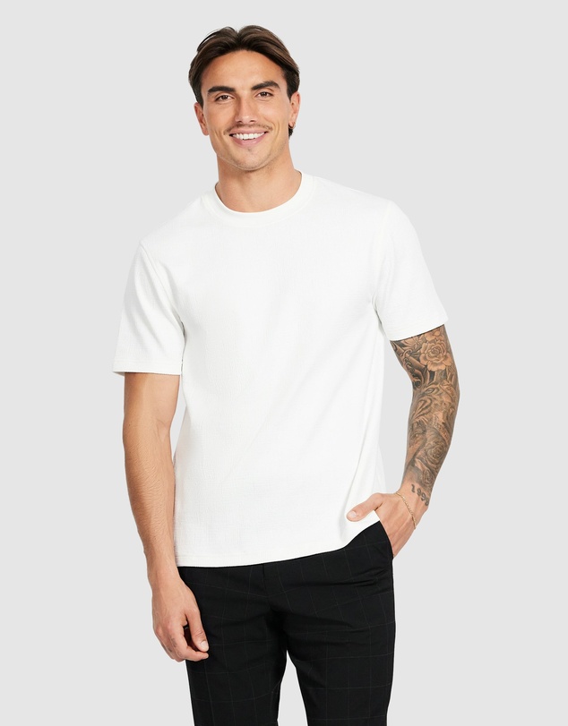 Tarocash - Richmond Textured T Shirt