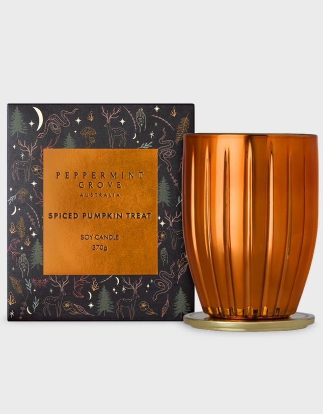 Peppermint Grove - Spiced Pumpkin Treat Soy Candle 370g