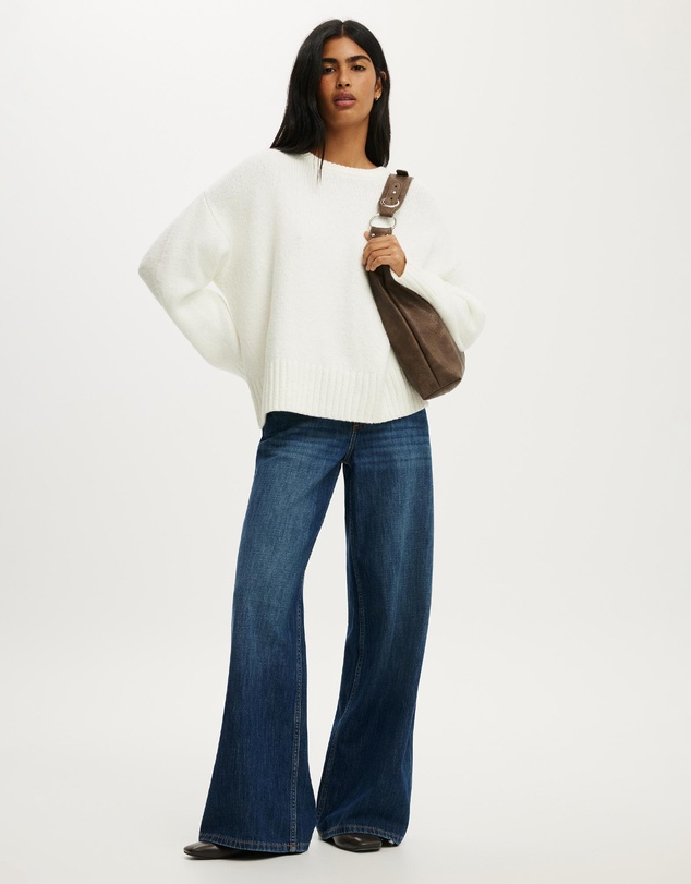 Cotton On - Luxe Crew Neck Sweater