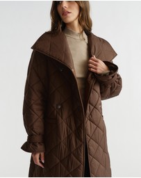 Decjuba - D-Luxe Quilted Trench