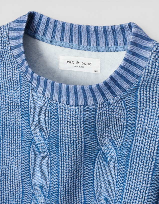 rag & bone - rb Miramar Terry Fleece Sweatshirt