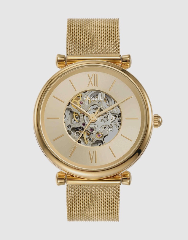 Fossil - Carlie Gold Tone Analogue Watch