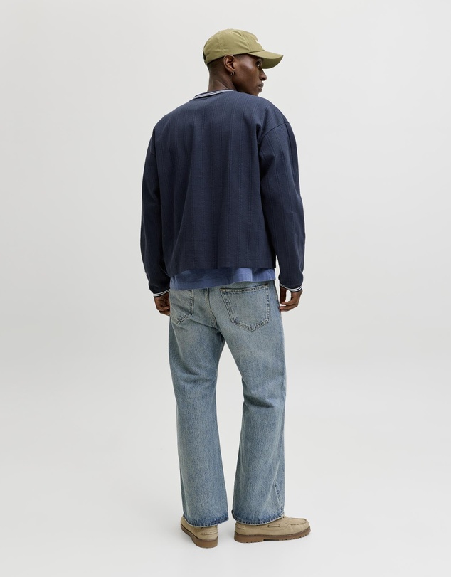 Jack & Jones - Niagara Split Neck Sweat