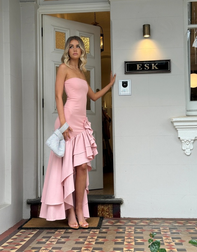 Esther & Co - Pashana Dress - Blush