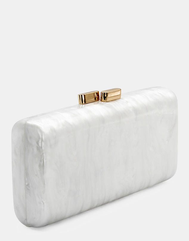 Morgan & Taylor - Sander Clutch in White