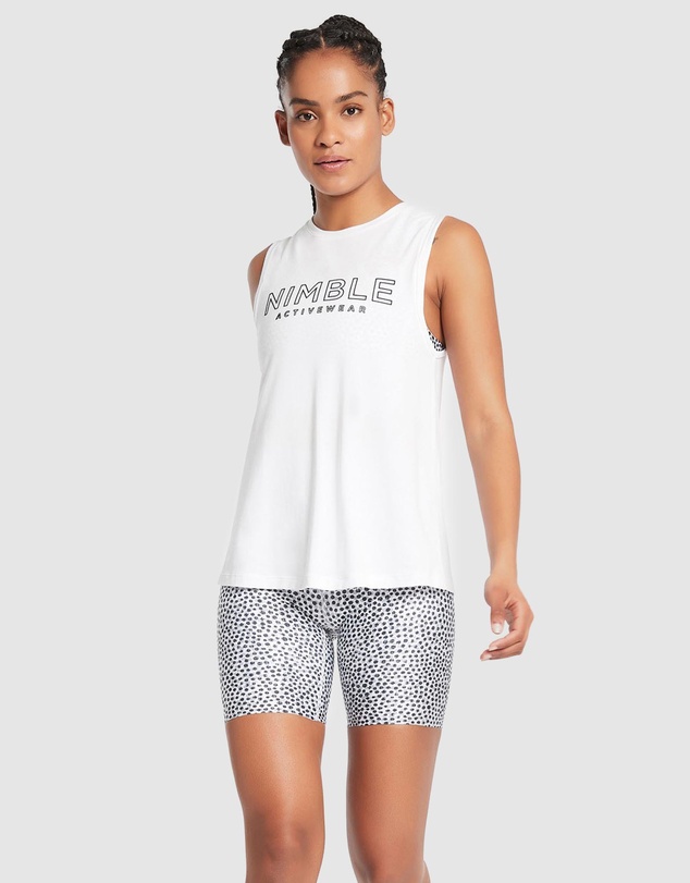 Nimble Activewear - Laser Hem Bike Shorts - THE ICONIC Exclusive