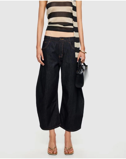 Lioness - Horseshoe Cropped Jeans