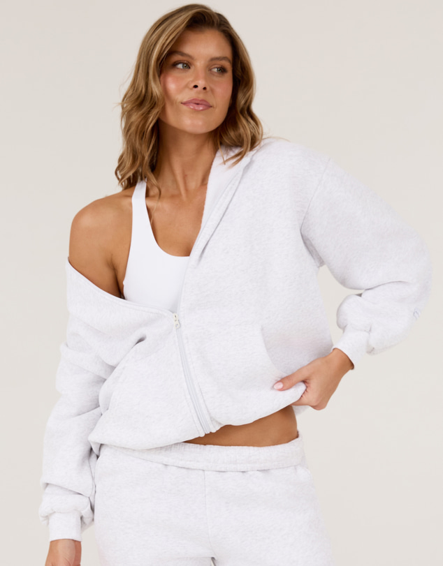 Muscle Republic - Oversized Zip Up Hoodie