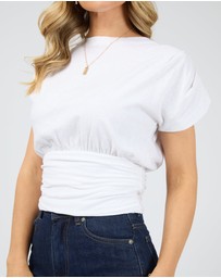 All About Eve - Aae Halle Tee White