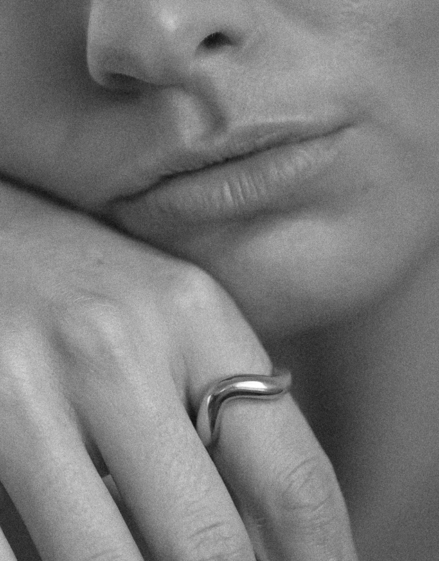 SAINT VALENTINE - Wabi Sabi Ring - Silver