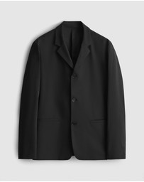 COS - Slim Unstructured Tech-Twill Blazer
