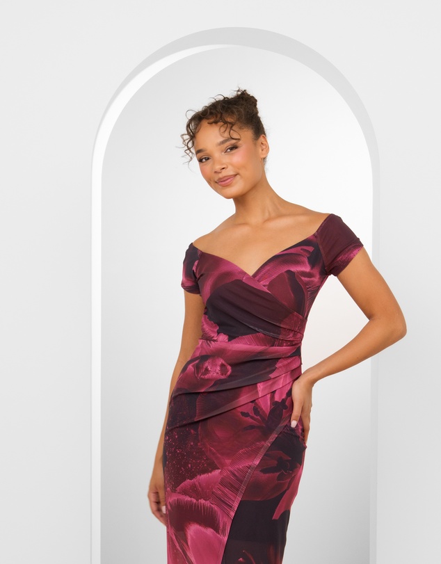 Pilgrim - Blair Off Shoulder Maxi Dress