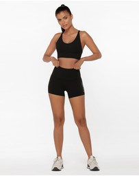 Lorna Jane - Lotus No Chafe Phone Pocket 9cm Bike Shorts
