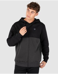 UNIT - UNIT Border Mens Zip Thru Hoodie