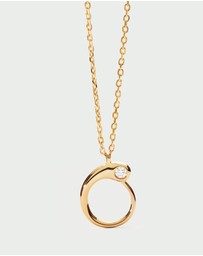 PDPAOLA - Initial 2026 O Pendant Necklace