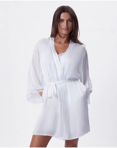 Bras N Things - Bethany Short Wrap - Ivory