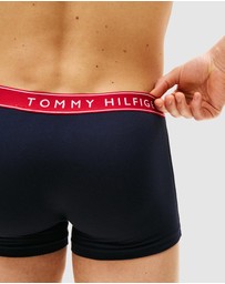 Tommy Hilfiger - 3-Pack Everyday Essentials Waistband Trunks
