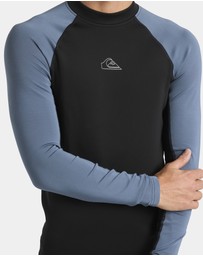 Quiksilver - Mens Everyday Heat Panel Long Sleeve Rash Vest