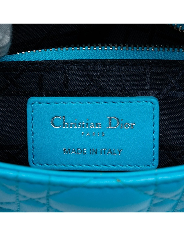 Pre-Loved by Azura Reborn - Pre-Loved Mini Lambskin Cannage Lady Dior