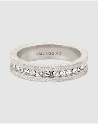 Elli Jewelry - Ring Crystal Band Stacking 925 Sterling Silver