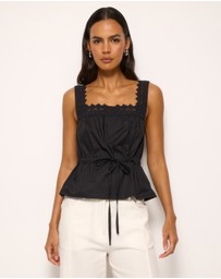 AERE - Elowen Lace Top