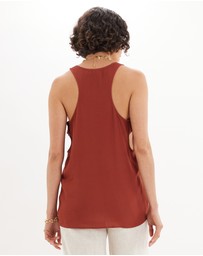 Amelius - Sabine Side Button Top