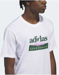 adidas Sportswear - Sportsman Mountain Graphic T-Shirt Mens