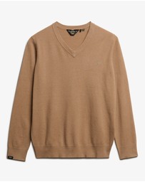 Superdry - Classic V Neck Slim Fit Jumper