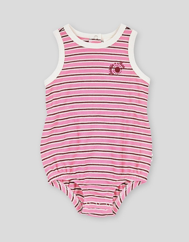 Goldie + Ace - Waffle Bubble Romper - Babies