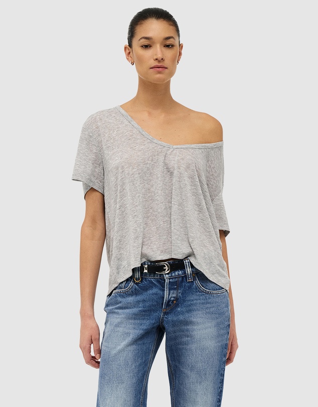 Neuw - Girlfriend Deep V Tee