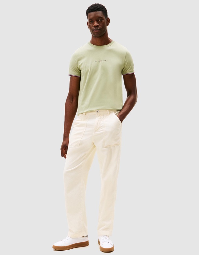 Tommy Hilfiger - Tipped Cuff Slim T-Shirt