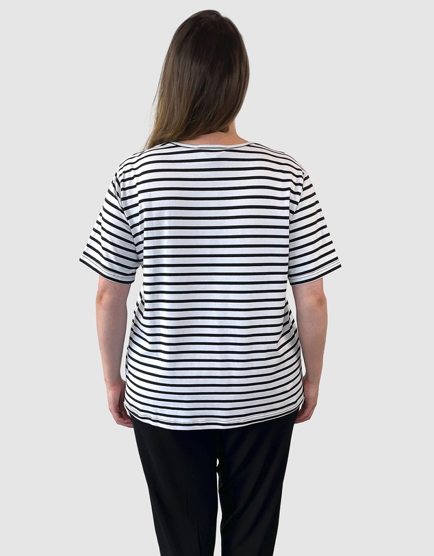Love Your Wardrobe - Cassie Stripe Tee