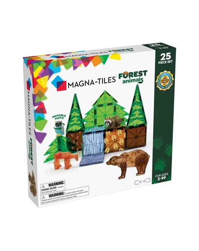 Magna-Tiles - MAGNA-TILES - Forest Animals - 25 Piece Set