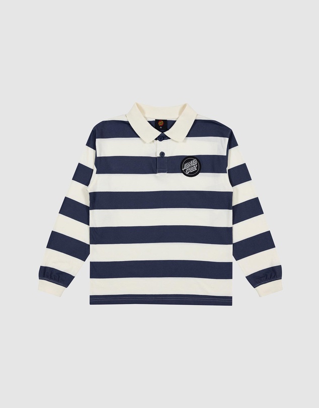 Santa Cruz - Reverse Dot Patch Polo - Teens