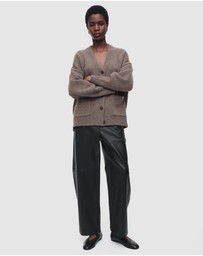 COS - Chunky Cashmere-Blend Cardigan