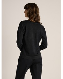Fate + Becker - Oriane Sparkle V-Neck Knit
