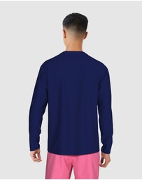 Nike - Gothic Letter Long Sleeve Hydroguard Top