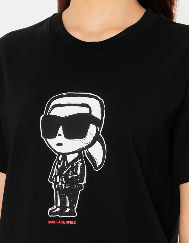 Karl Lagerfeld - Ikon Karl Sketch T-Shirt