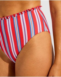 Seafolly - Positano High Waisted Bikini Bottom