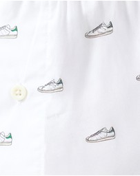 adidas Originals - 2 Pack Comfort Core Cotton Icon Woven Boxer Underwear