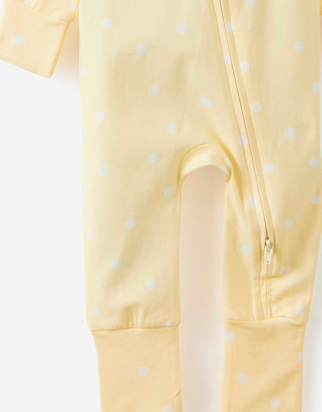 Cotton On Kids - Growie Long Sleeve Zip Romper