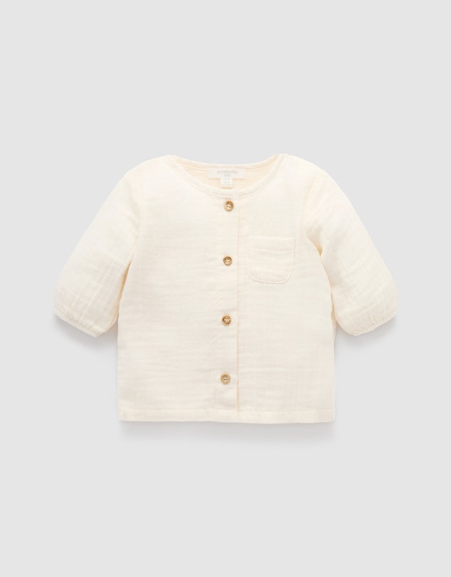 Purebaby - Sun Cover Top -Kids-Babies