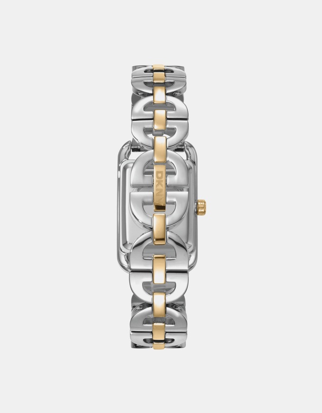 DKNY - Open Link Two-Tone 21x34mm Womens Watch