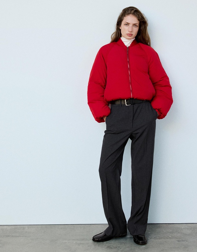M.N.G - Quilted Bomber Jacket