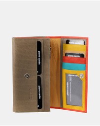 Pierre Cardin - Pierre Cardin Multi Colour Leather Ladies Wallet