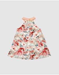 WITH LOVE FOR KIDS - Cotton Muslin A-Line Dress - Babies - Kids