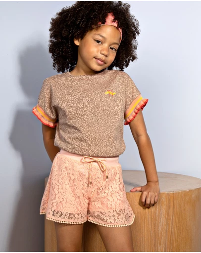 NONO - Sorah Relaxed Lace Shorts - Kids-Teens