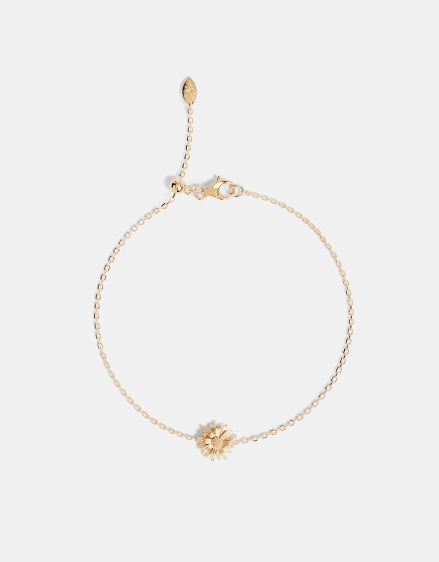 By Charlotte - Birth Flower Bracelet - Daisy April